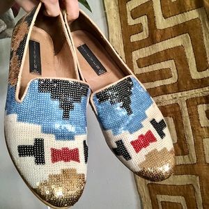 Southwest Sequin Loafer